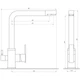 Смеситель для кухни под осмос Globus Lux LAZER GLLR-0100-8-STSTEEL - изображение 6