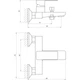 Смеситель для ванной Globus Lux Milano GLM-0102-10-BB - изображение 7