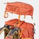 Туристический Рюкзак для Трекинга FORCLAZ MT500 (60л + 10л) 70 x 40 x 35см с Дождевиком Орнажевый - изображение 5