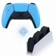 Комплект Геймпад Бездротовий Контролер Sony PlayStation (PS5) DualSense Ice Blue + Зарядна станція Тримач для Геймпада Sony DualSense Charging Station - зображення 2
