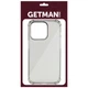 TPU чохол GETMAN Ease logo посилені кути для Apple iPhone 14 Pro Max (6.7") Сірий (прозорий) - зображення 6