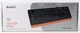Клавіатура дротова A4Tech FK10 Black/Orange USB - изображение 6