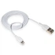 Кабель USB XO NB103 Lightning Quick Charge 2.1A white - изображение 3