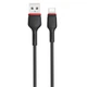 Кабель USB XO NB-P171 Type-C 2.4A black - изображение 1