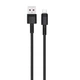 Кабель USB Type-C 5A для быстрой зарядки XO 1м черный (661321) - изображение 1