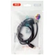 Кабель USB XO NB103 Lightning Quick Charge 2.1A 2м black - изображение 3