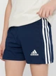 Детские шорты на резинке Adidas Squad 21 HB7150 110-116 см Navblu-White (4065418822541) - изображение 1