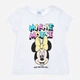 Детская футболка для девочки Disney Minnie WE0053 67 см Белая (3609086522016) - изображение 1