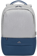 Plecak na laptopa RIVACASE Prater 7567 17.3" Grey/Dark Blue (7567 (Grey/Dark Blue)) - obraz 1