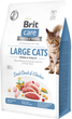 Сухий корм для кішок великих порід Brit Care Cat GF Large cats Power & Vitality з качкою та куркою 400 г (8595602540921) - зображення 1