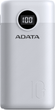 Powerbank Adata P10000QCD 10000 mAh QC/PD White (AP10000QCD-DGT-CWH) - obraz 1