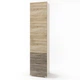 Шкаф-пенал закрытый с ящиками Эверест Бриз-17 сонома + трюфель (EVR-2274) - изображение 1