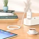 Сетевое зарядное устройство Hoco N19 Rigorous PD25W и кабель Type-C - Lightning White - изображение 5