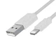 Кабель быстрой зарядки Baseus USB - Lightning 2.1A 100 см White (CALUN-02) - изображение 4