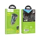 Автомобільний зарядний пристрій Hoco Z47A set(C to C) USB-A/Type-C Transparent black 30 W (6931474782311) - изображение 5