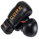 Перчатки боксерские кожаные CORE BO-8541 размер: 8 унции Цвет: Черный-оранжевый - изображение 5