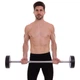 Штанга фиксированная прямая Zelart Urethane Barbell TA-2689 30 кг Зелено-черный (58363124) - изображение 6