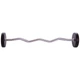 Штанга фиксированная изогнутая Zelart Urethane Barbell TA-2690 20 кг Зелено-черный (58363127) - изображение 2