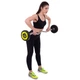 Штанга фиксированная изогнутая Zelart Urethane Barbell TA-2690 20 кг Зелено-черный (58363127) - изображение 7