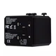 Перехідник мережевий універсальний Yesido MC-10 |3xUSB/Type-C, 3.6A| US, AU, UK, EU розетки Black - зображення 7