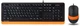 Комплект (клавіатура + миша) A4Tech F1010 Black/Orange - изображение 1
