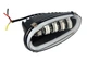 Led ПТФ протитуманні фари Daewoo Lanos Sens. ПТФ 5 лінз 50W з ДХО. Скло знімне. МЕТАЛ. Біле світло+ДХО Autoexpect (05828) - зображення 6