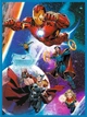 Пазли Trefl 2 в 1 (30,48) ел.+ Мемос – Месники. Герої в дії / Disney Marvel The Avengers, 30,48 елементів (93333) - изображение 2
