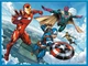 Пазли Trefl 2 в 1 (30,48) ел.+ Мемос – Месники. Герої в дії / Disney Marvel The Avengers, 30,48 елементів (93333) - изображение 3