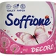 Туалетний папір Soffione Decoro з червоним тисненням 2 шари 4 рулони (4820003833018) - зображення 1