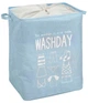 Кошик складна для білизни та іграшок Washday Блакитна 212-8725400 - зображення 1
