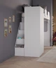 Ліжко стінка зі столом та шафами в білому кольорі Markson 2 MS701 - изображение 4
