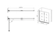 Скляна шторка для ванни AVKO Glass RDW02-J2 80x140 Silver - зображення 4