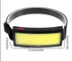Фонарь налобный аккумуляторный Bailong BL F007 COB + USB - изображение 7