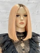 Парик на сетке PoliLy Lace Wig Momo каре омбре розовый блонд - изображение 4