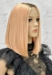 Парик на сетке PoliLy Lace Wig Momo каре омбре розовый блонд - изображение 5