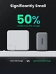 Сетевое зарядное устройство Ugreen CD244 USB-A + 2 x USB-C 65 Вт GaN Tech Fast Charger Серое (UGR-10335) - изображение 7