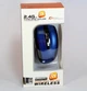 Беспроводная мышка Mouse G109 Wireless для ПК и ноутбука Синяя - изображение 4