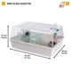 Клетка для хомяков и грызунов Ferplast Mini Duna Hamster 55х39х27 см Белая (57075499) - изображение 2