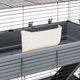 Клетка для кроликов Ferplast Rabbit 120 Double 118х58х102 см. с подставкой на колесах (57047817ZP) - изображение 5