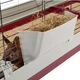 Клетка для кроликов и морских свинок Ferplast Krolik 160 162х60х50 см с удлинительным модулем (57072670) - зображення 9