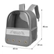 Рюкзак-перенос для кошек Taotaopets 261102 32*24*40 cm Gray (OPT-11171) - изображение 5