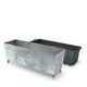 Горшок для цветов на ножках Urbi Case Beton Effect N 80см Бетон (DUC800NE-422U) - изображение 2