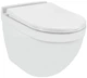 Унітаз підвісний JAQUAR Solo Rimless SLS-WHT-6953BIUFSM зі сидінням Slim Soft Close дюропласт - зображення 1