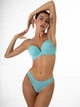 Комплект Lise Marie Lilian 2199 Бюстгальтер Push-Up и Стринги Бирюзовый 80В/M (23486) - изображение 1