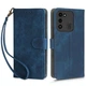 Чехол-книжка Deexe Delta Book для Tecno Spark 8C (KG5k) / Spark Go 2022 (KG5m) - Blue - изображение 1