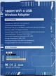 Адаптер WiFi 6 USB3.0 1800 Mbps RTL8832AU 802.11AX Mu-MIMO 1024-QAM 2х5 дБ - изображение 4