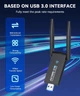 Адаптер WiFi 6 USB3.0 1800 Mbps RTL8832AU 802.11AX Mu-MIMO 1024-QAM 2х5 дБ - изображение 11