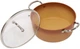 Кастрюля из алюминия Heinner Ceramica Do Brazil со стеклянной крышкой 24 см (HR-BET-ERH24S) - изображение 2