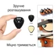 Набор для акустической гитары каподастр Overtone Gold, 3 медиатора и 1 пикхолдер A010B - изображение 3