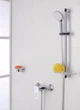 Душевая лейка GROHE QuickFix Vitalio Go 26189000 однорежимная 100мм пластик белая CV031205 - изображение 4